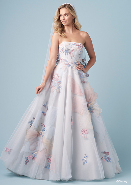 Rapunzel ウェディングドレス Rapunzel Inspired Ballgown Wedding Dress | Disney's Fairy Tale