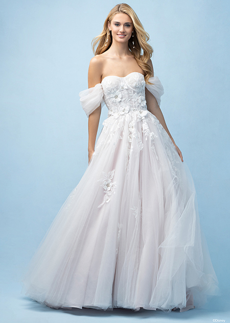 Rapunzel Floral Wedding Dress | Disney's Fairy Tale Weddings