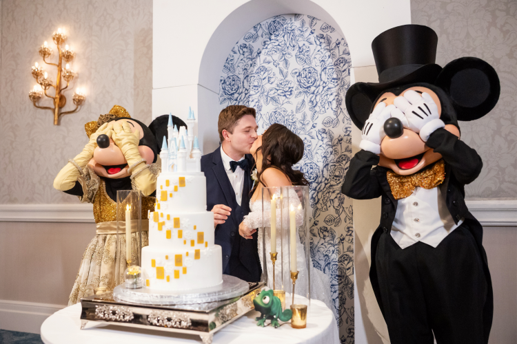 Mickey and Minnie Cake Cutting