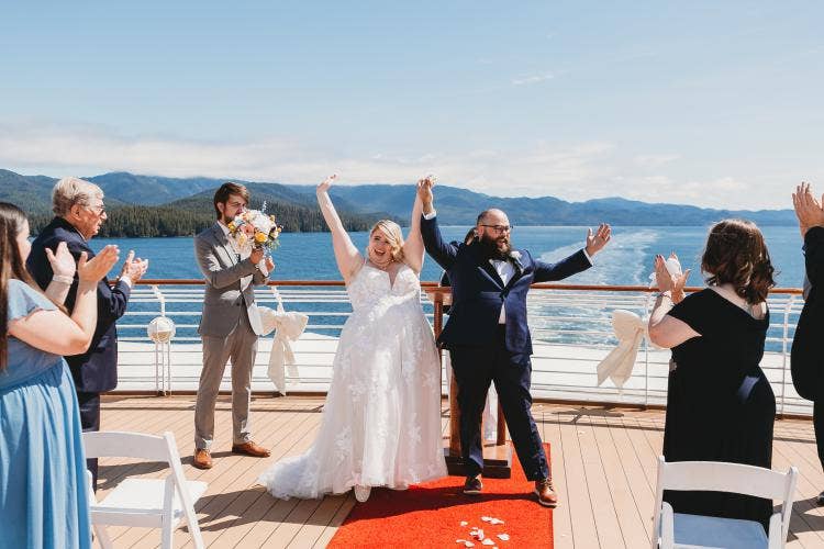 Disney Wedding, Disney Cruise Line Wedding, Cruise Wedding, Alaska Wedding