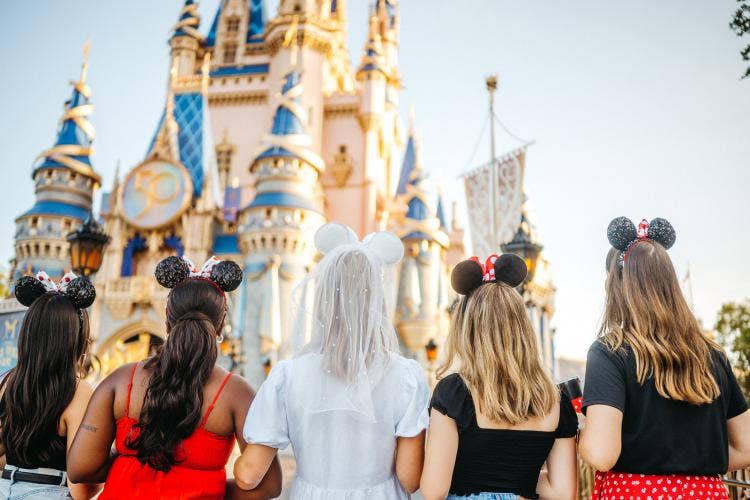 Bachelorette Trip, Disney Bachelorette, Bride and Bridesmaids at Disney, Disney Wedding, Disney Bride