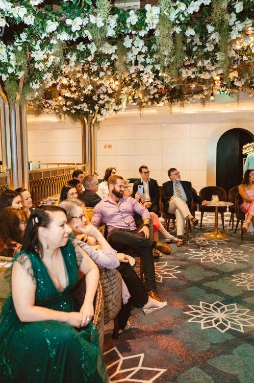 guest, wedding ceremony, ceremony, the bayou, Disney Wish, Disney cruise line