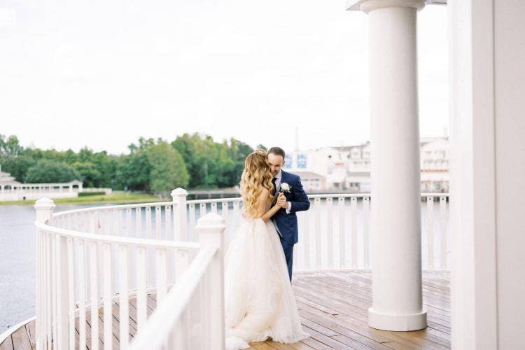 bride and groom, couple, first dance, dance, wedding reception, reception, boardwalk, the attic, attic