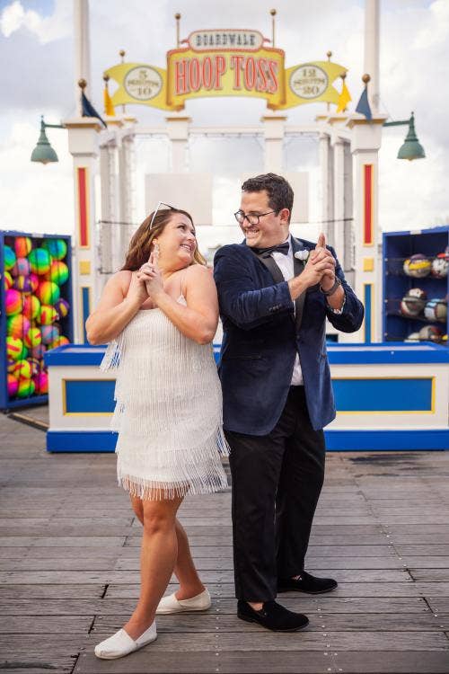 BoardWalk, Wedding Portrait, Walt Disney World