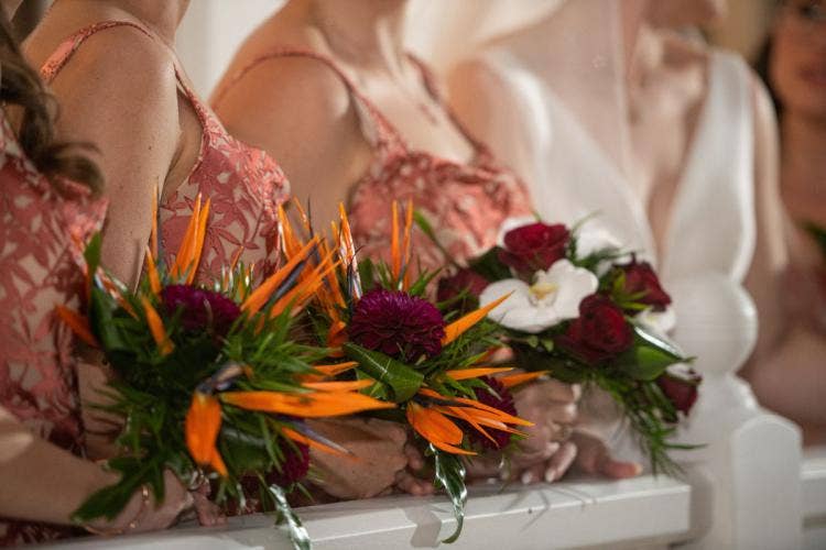 personal floral, floral, bridesmaid bouquet, bouquet, tropical, tropical floral, tropical bouquet
