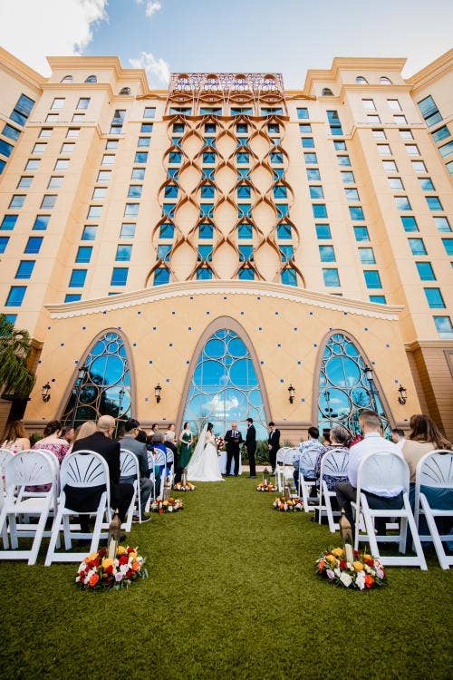 wedding ceremony, ceremony, coronado, coronado springs, Destino plaza