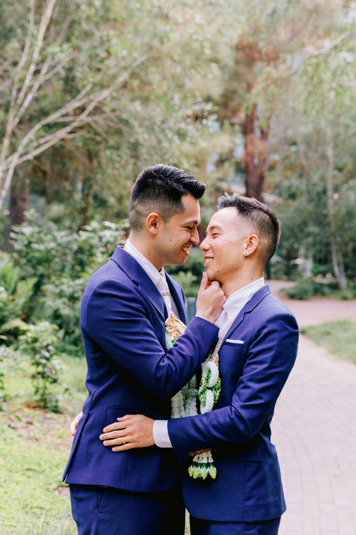 lgbtq, groom, groom groom, couple, couple photos, parkview terrace, disneyland, couples portraits, thai wedding