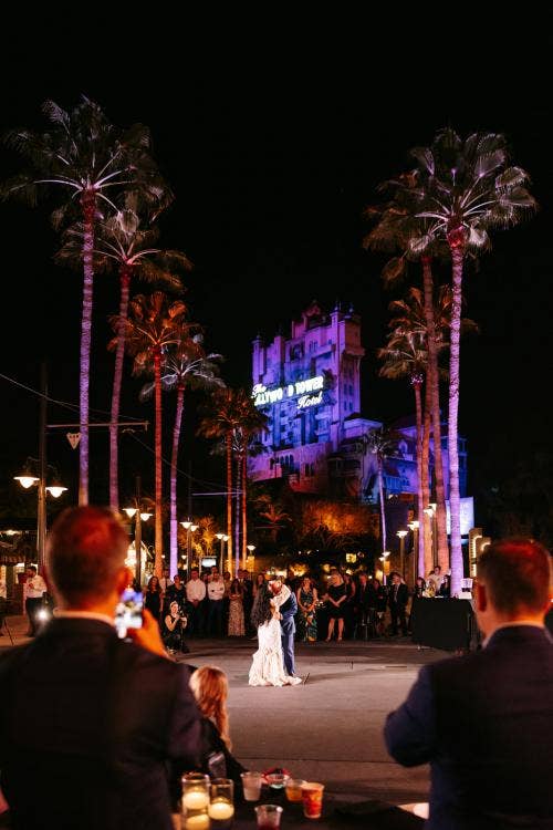 First Dance, Disney Wedding, Disney Wedding Reception, Disney's Hollywood Studios, Wedding Reception, Immersive Venue, Unique Venue