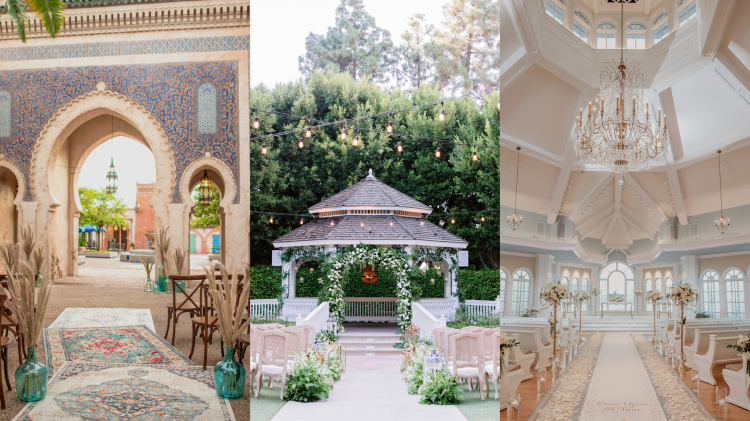 Disney Wedding Venues, Destination Wedding Venues, Disneyland Wedding Venue, Walt Disney World Wedding