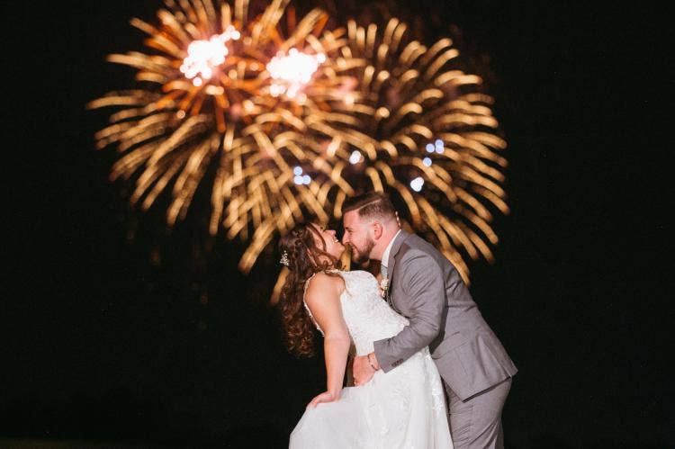 Walt Disney World, Fireworks, Wedding Reception