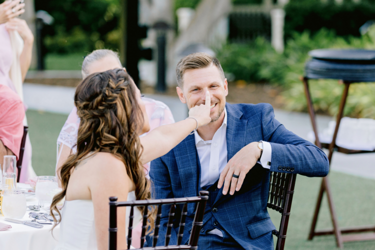 bride and groom, couple, vow renewal, reception, vow renewal reception, adventure lawn, adventure lawn gazebo, disneyland, disneyland hotel