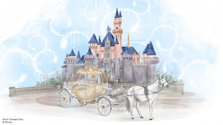 Disney Wedding Coach, Coach Sketch, Disneyland Coach, Disney Weddings, Disney's Fairy Tale Wedding, Cinderella Coach