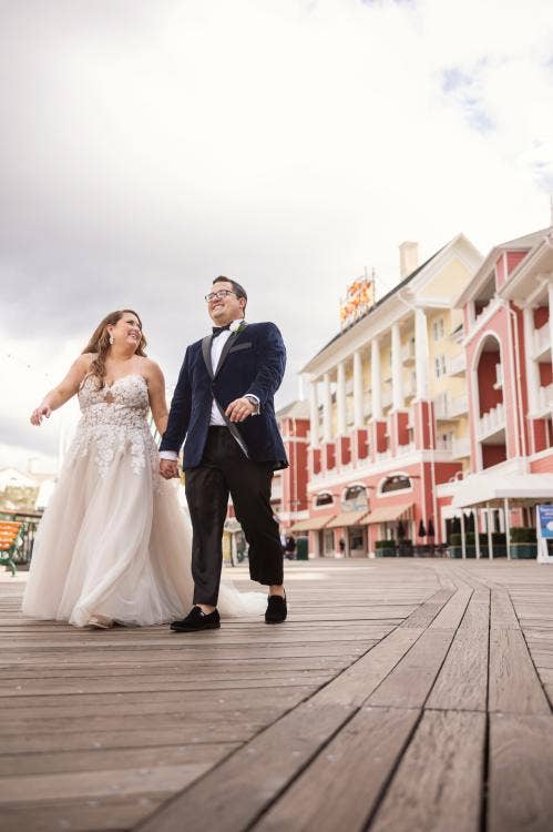 Disney's Boardwalk Inn, Walt Disney World, Wedding Portrait