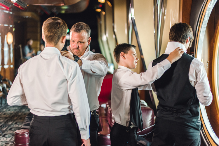 vow renewal, getting ready, groom, groom getting ready, groom and sons, groom and family, disney cruise line, cruise, disney cruise, cruise line, cruise vow renewal, disney cruise vow renewal, disney cruise line vow renewal