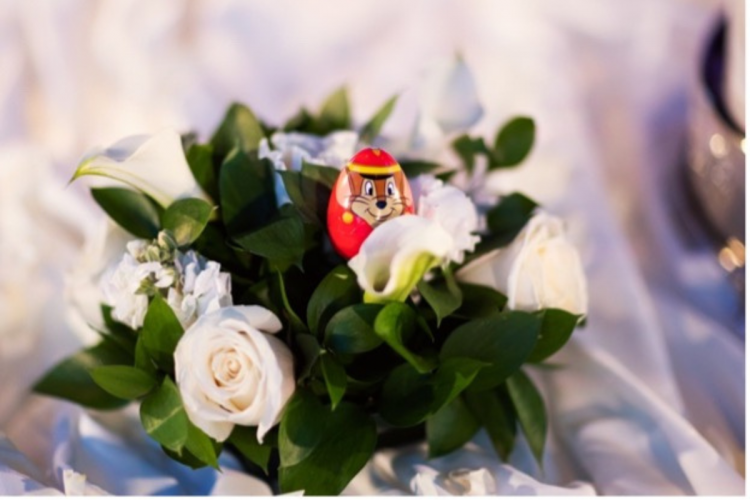 wedding reception, reception, reception decor, reception floral, floral, white floral, disney cruise line, cruise line, disney cruise, cruise, disney cruise line wedding, disney cruise line wedding reception, disney dream