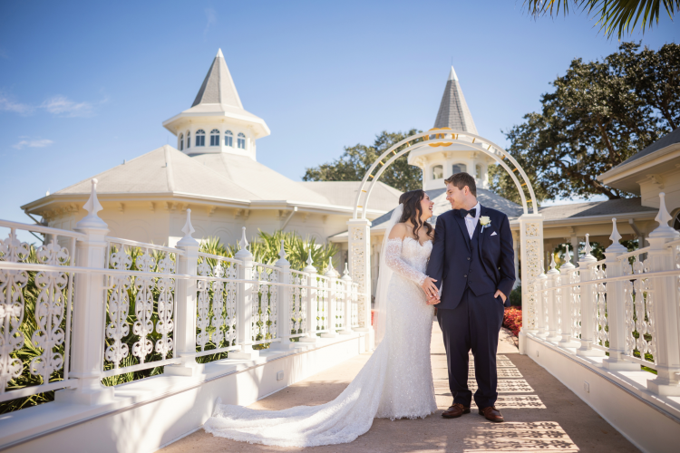 Disney's Wedding Pavilion Bride Portrait