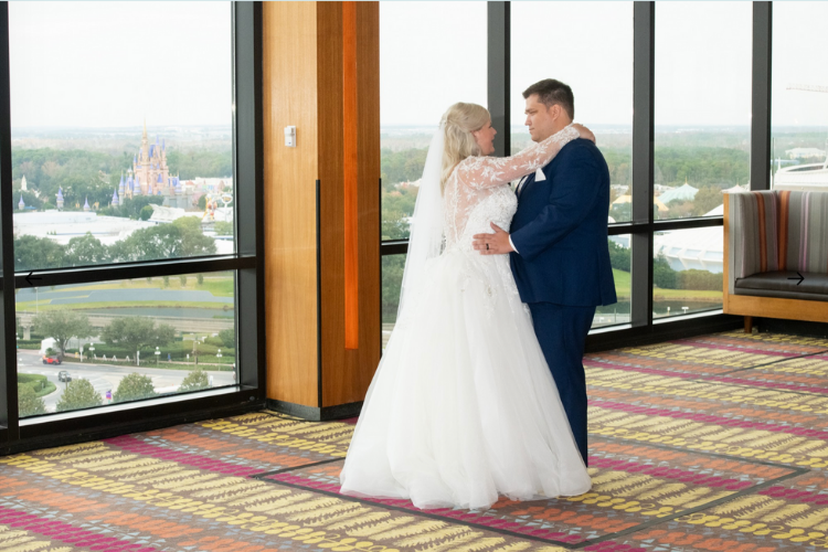 First Dance, Bride and Groom, Disney Wedding, Disney Wedding Reception, Disney Wedding First Dance