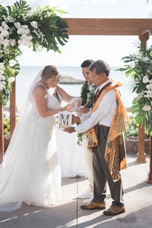Wedding Ceremony, Disney Weddings, Aulani, Unity Ceremony