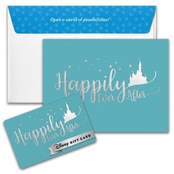 Disney Wedding Gift Card, Disney Wedding Gift, Gift Idea, Disney Wedding