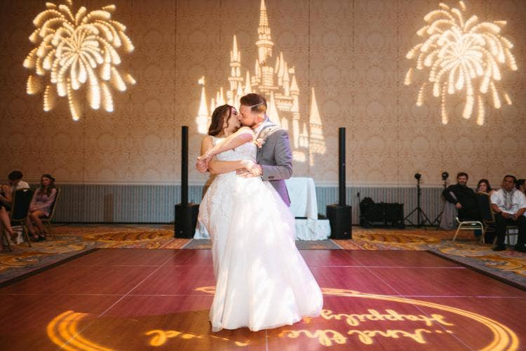Wedding Reception, First Dance, Disney Wedding