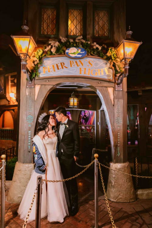 Disney Wedding, Disney Bride, Disney Fairy Tale Wedding, Disneyland Wedding, Disneyland, Bride and Groom, Unique Wedding, Wedding Entertainment