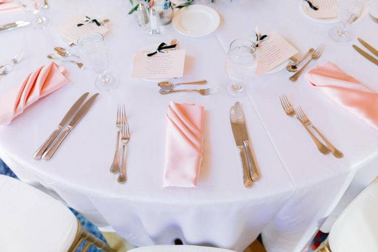 wedding reception, reception, table decor, reception tables, pink and gold, pink and gold decor, Disneyland, Disneyland Hotel, sleeping beauty, sleeping beauty pavilion