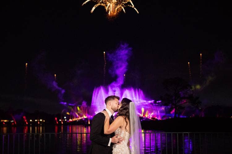 Disney Wedding, EPCOT, Dessert Party