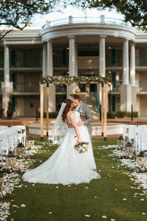 Oak Manor Lawn, Disney Wedding, Wedding Ceremony