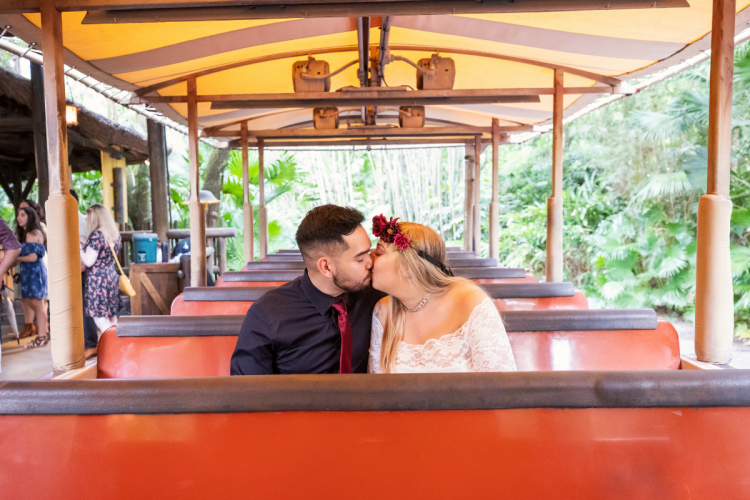 bride and groom, couple, attraction mix-in, attraction, animal kingdom, disney's animal kingdom, wild africa trek, safari