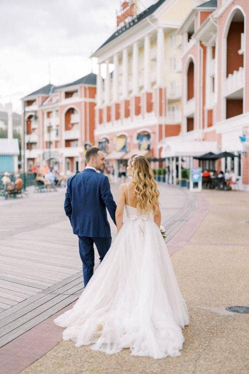 Bride and groom, couple, candid, The BoardWalk, boardwalk