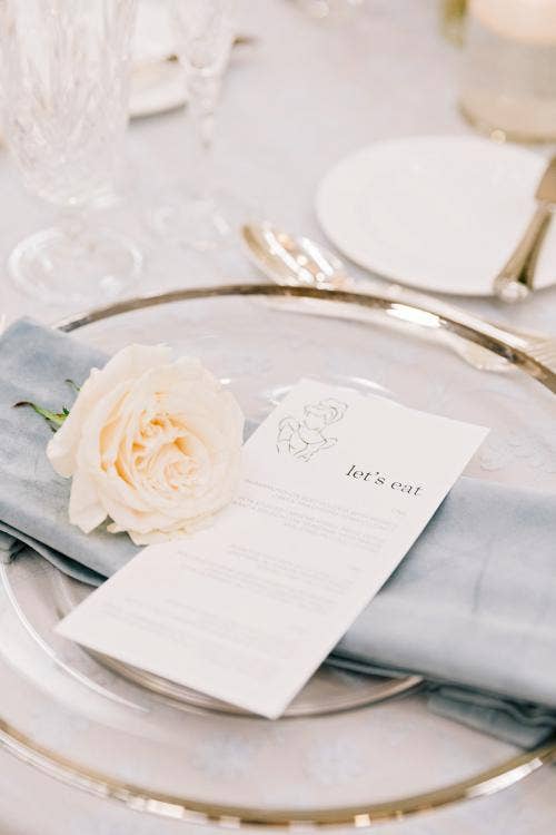 Disney Weddings showcase, Disneyland showcase, Disneyland showcase 2023, showcase 2023, table setting, custom table setting, decor, reception decor, wedding reception, reception, Disneyland, grand Californian, grand Californian ballroom
