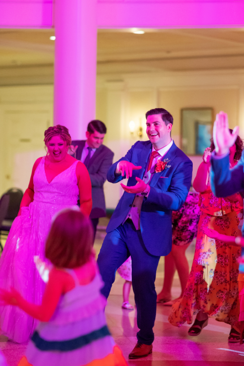 couple, dancing, wedding reception, reception, Epcot, American adventure rotunda