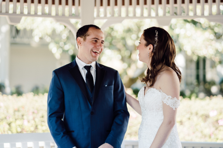 bride and groom, couple, portrait, couple portrait, port orleans, port orleans riverside, port orleans riverside resort