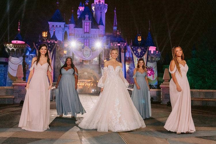 Disney Wedding, Disney Bridesmaid Dress, Bridesmaid, Disneyland, Disney Wedding Fashion Show, Wedding Dresses, Disney Wedding Gowns