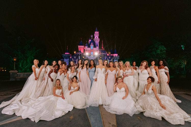 Disney Wedding, Disney Fashion Show, Disney Wedding Dress, Disney Princess Dress, Wedding Gown, Wedding Dress, Fashion Show