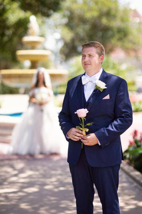 Disney Wedding, First Look