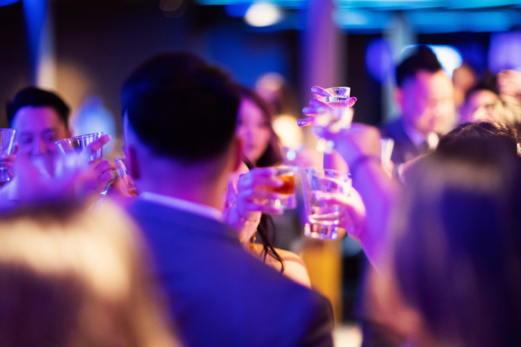 bridal party, wedding reception, reception, disney cruise line, disney cruise, cruise, cruise line, cruise line wedding, cruise wedding, disney cruise line wedding, cruise reception, cheers, disney dream, disney dream wedding