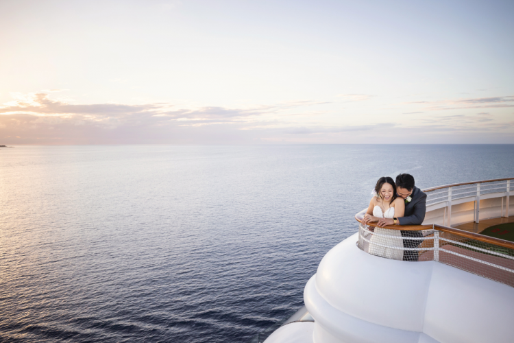 disney cruise line, dcl, cruise, disney cruise, cruise line, couple, wedding, portraits, bride and groom, disney cruise line wedding, disney dream
