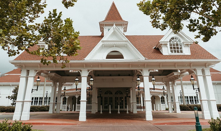 An entrance to Disney's Grand Floridian Convention Center