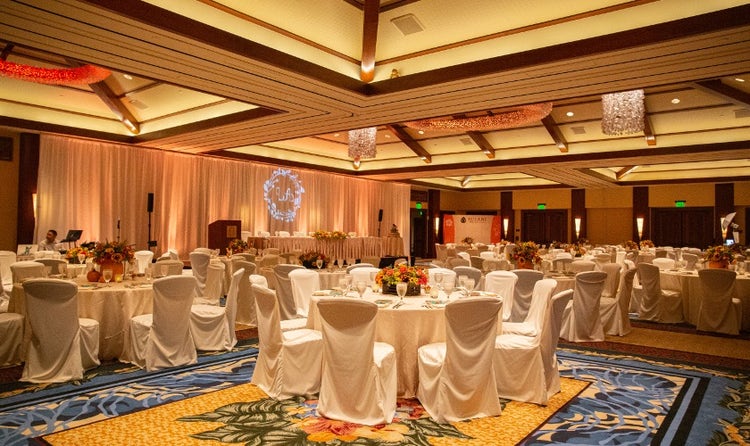 The spacious Kaiona Ballroom in Aulani, A Disney Resort and Spa