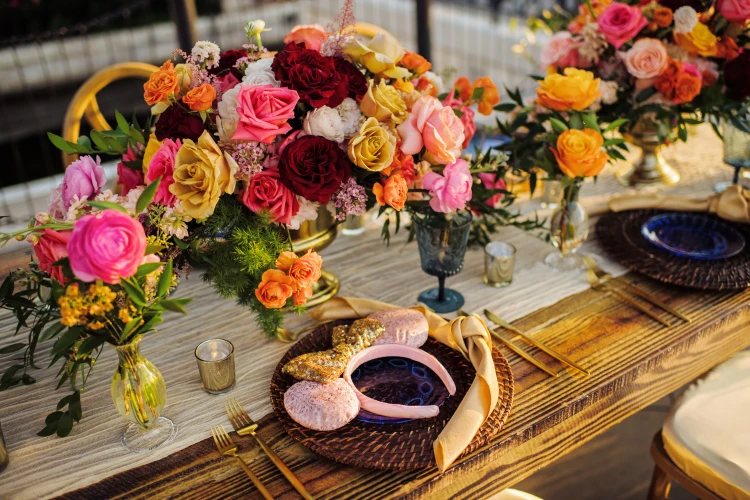 Wedding decor and details at Walt Disney World Resort