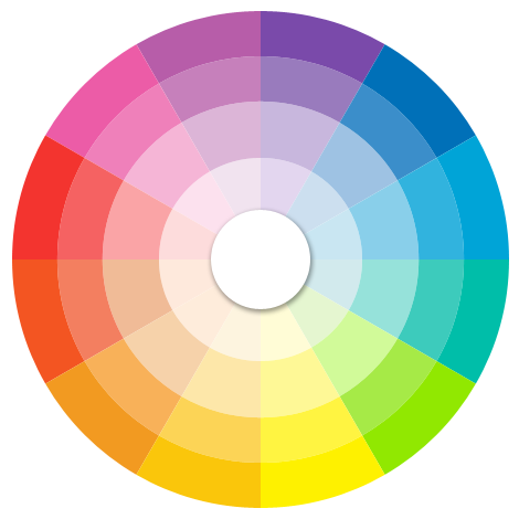 Color wheel colors